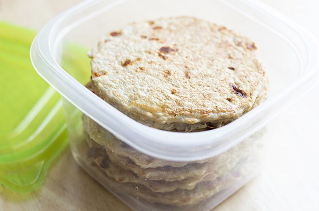 Storing Pancake Leftovers
