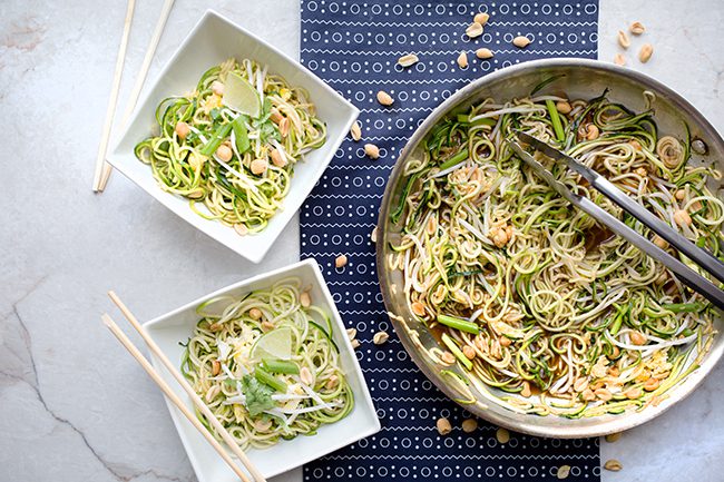Image of Zoodles Pad Thai Recipe