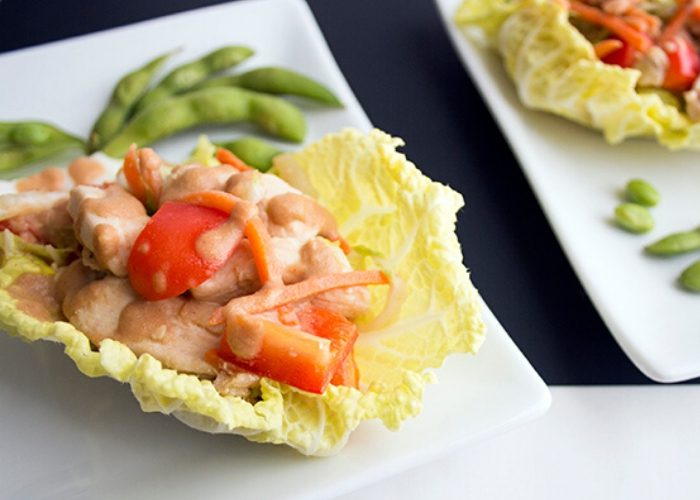 Image of Thai Chicken Lettuce Wraps