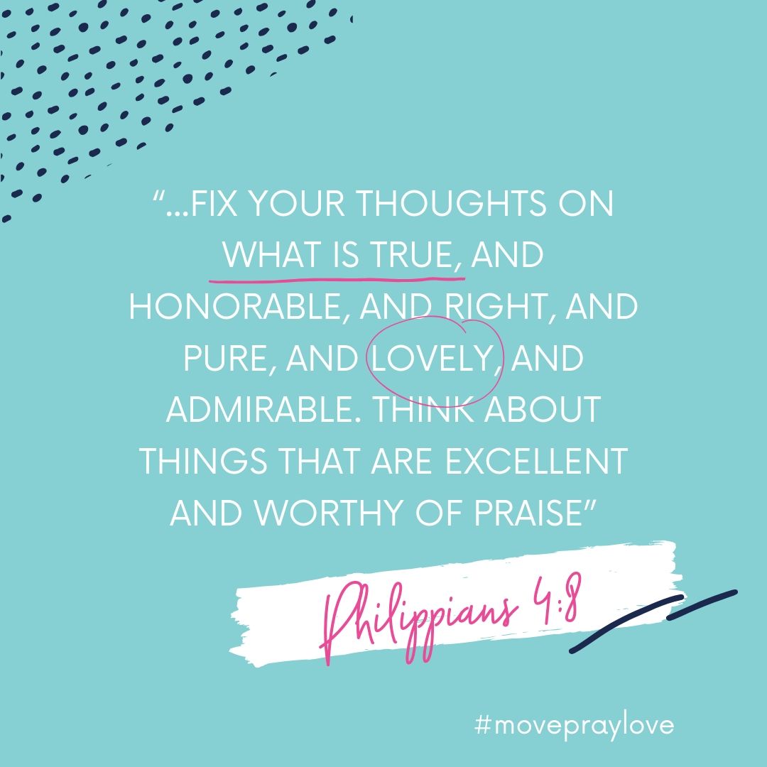 scripture to help stop overthinking