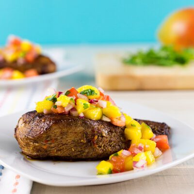 Jerk Chicken with Mango Salsa