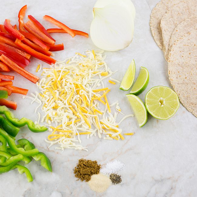 Assembling the Quesadilla