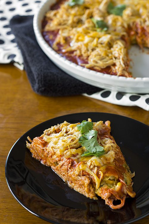 Close Up of Tamale Pie