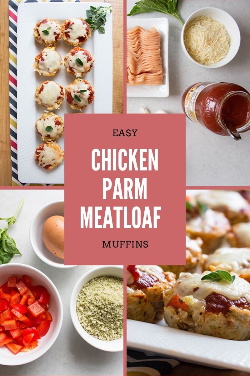 Easy Chicken Parm Meatloaf Muffins