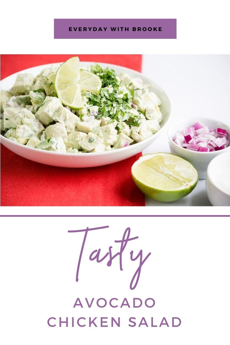 Tasty Avocado Chicken Salad
