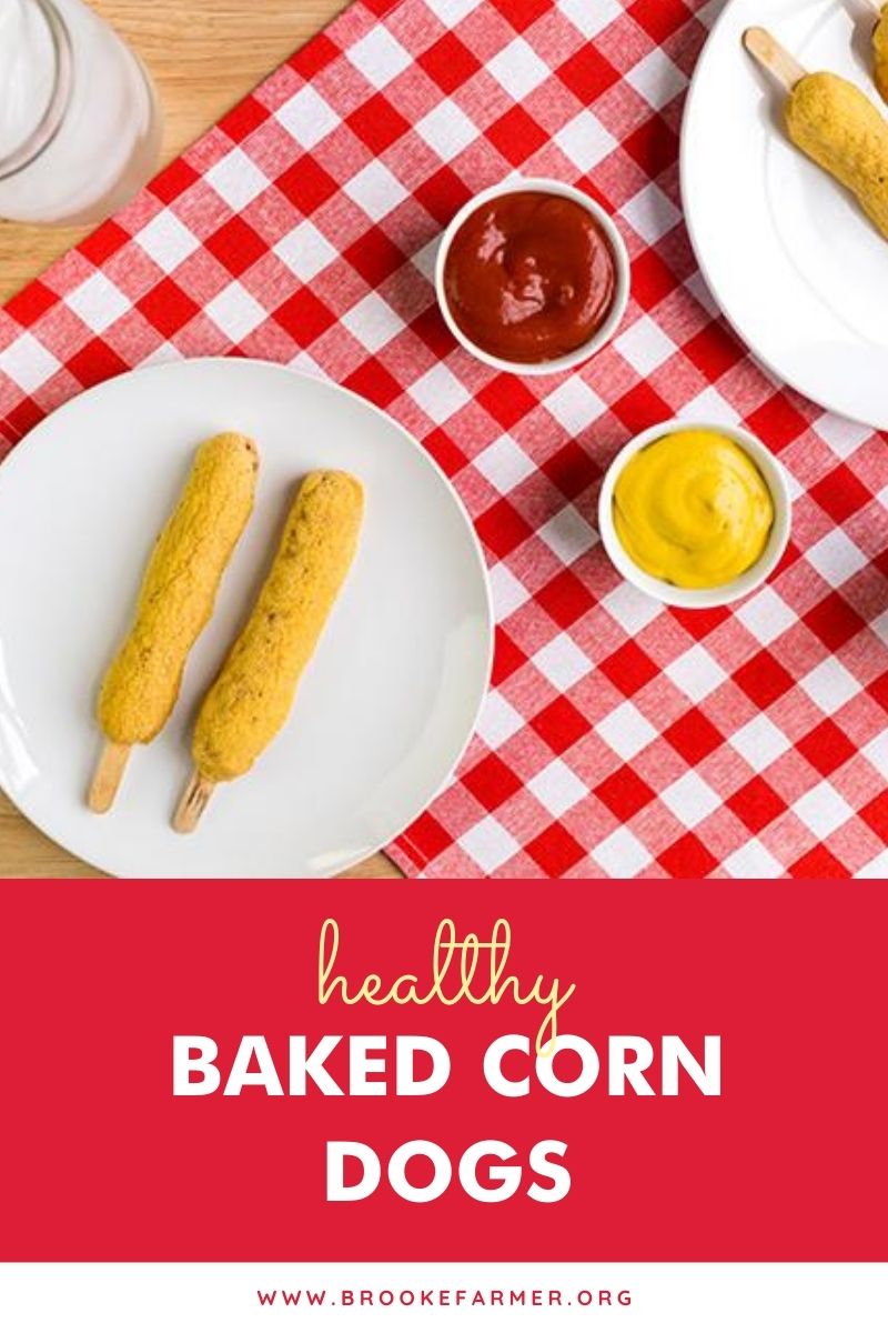 Healthy Baked Corn Dogs