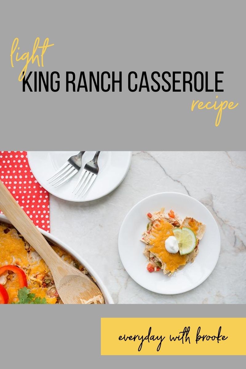 Light King Ranch Casserole