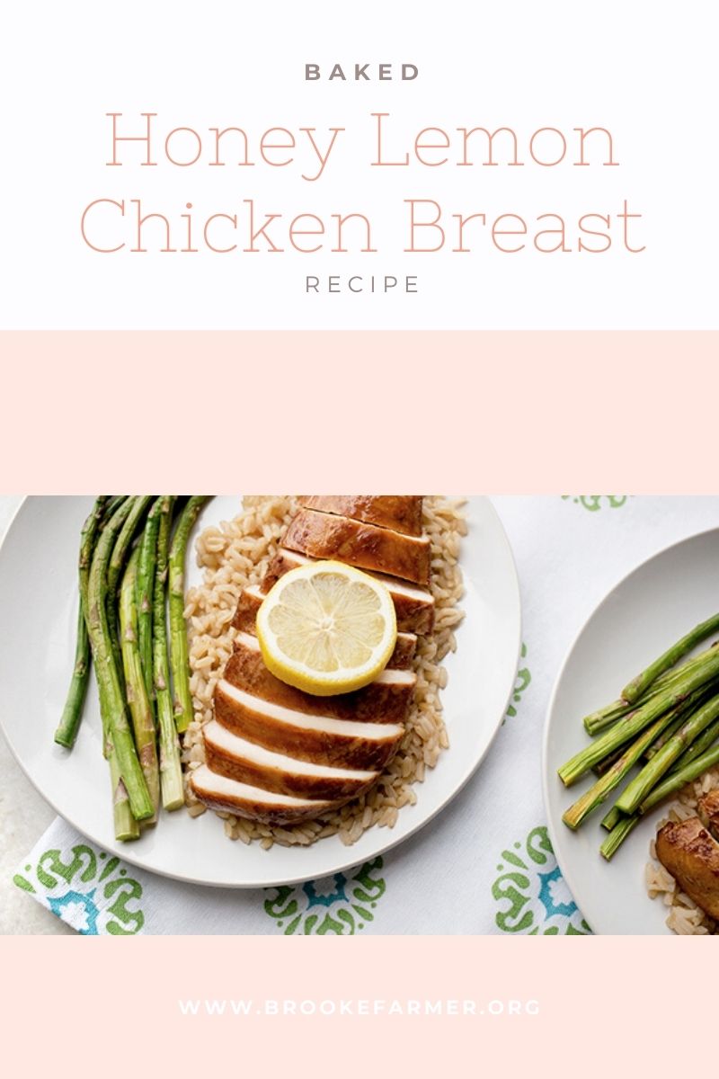 Baked Honey Lemon Chicken Breast