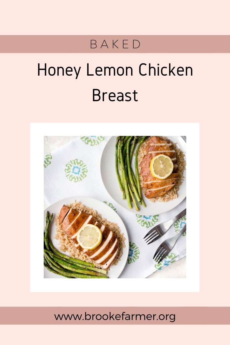 Baked Honey Lemon Chicken Breast