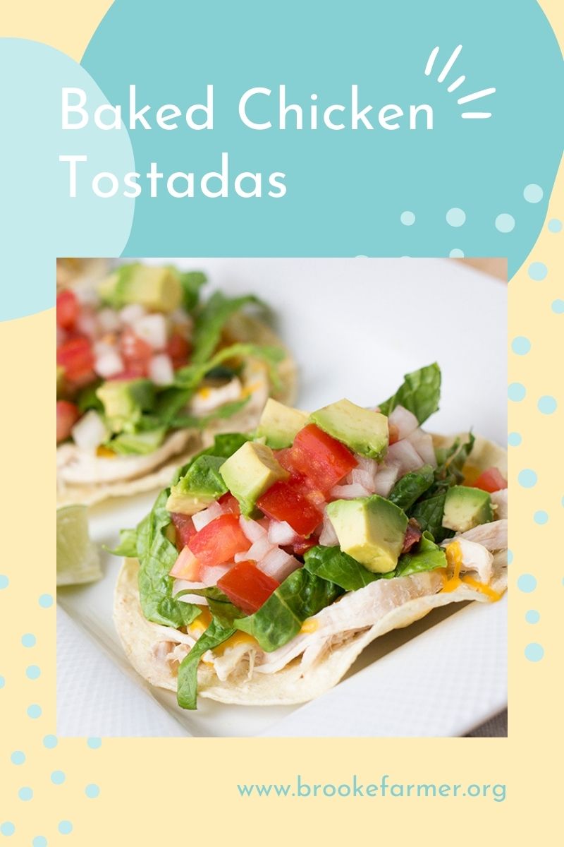 Baked Chicken Tostadas