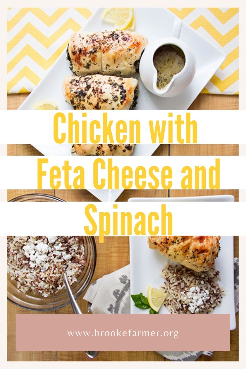 Chicken with Feta Cheese and Spinach