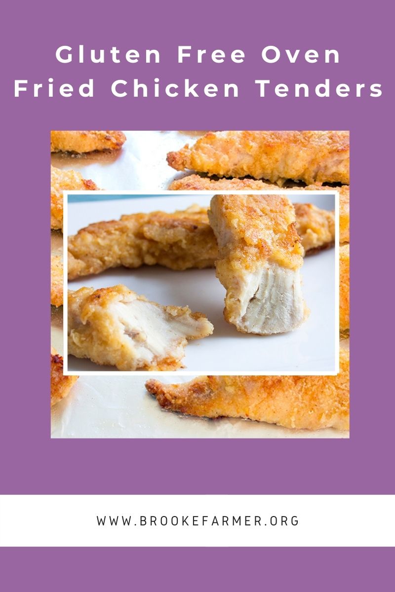 Gluten Free Oven Fried Chicken Tenders