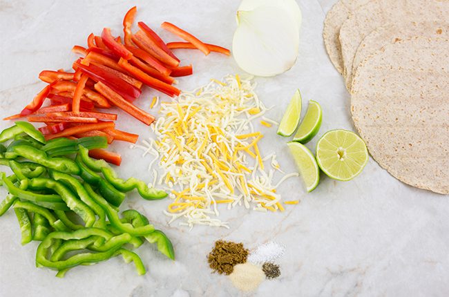 Fajita Quesadilla Ingredients