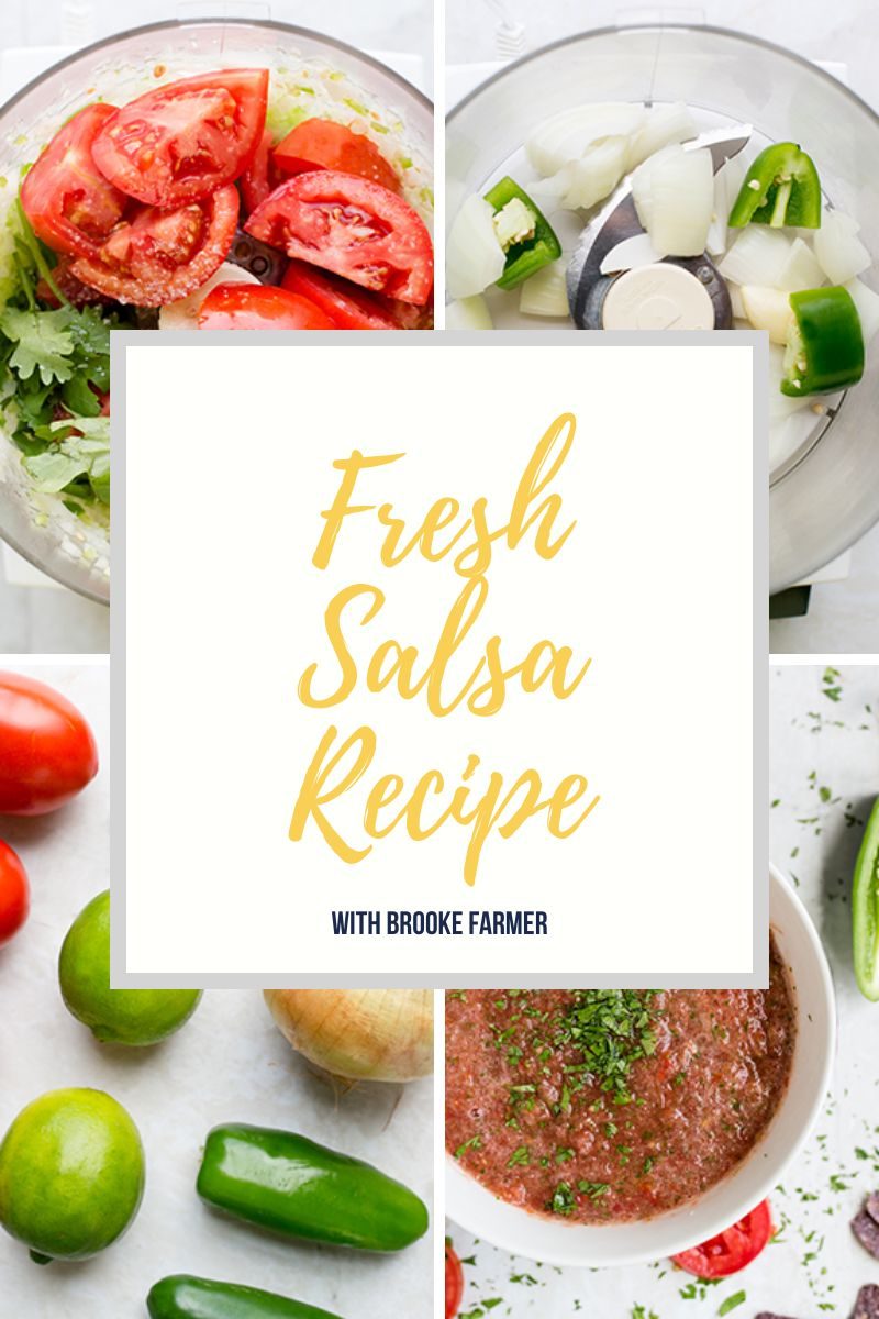 How to Make Fresh Salsa Recipe