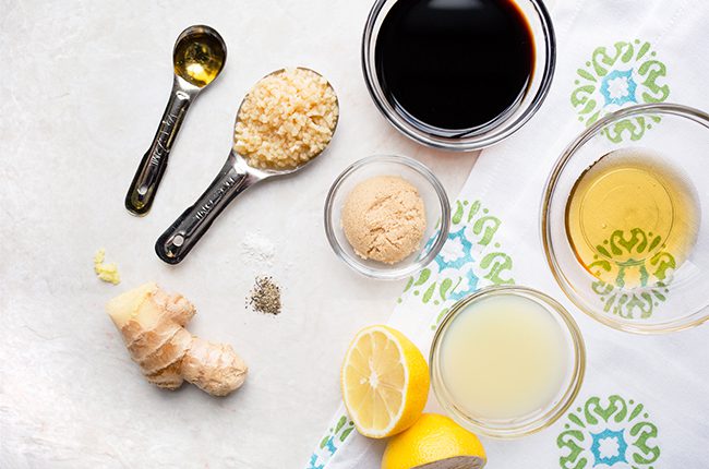 Ingredients for Baked Chicken