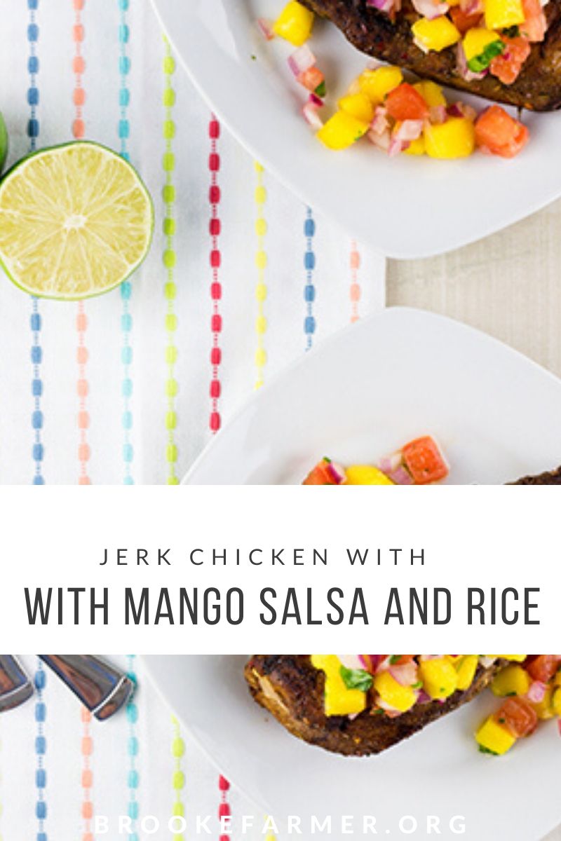 Jerk Chicken With Mango Salsa