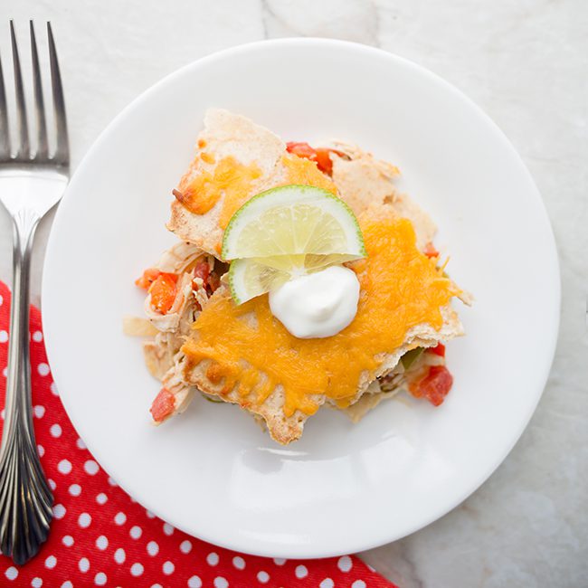 Serving of Casserole