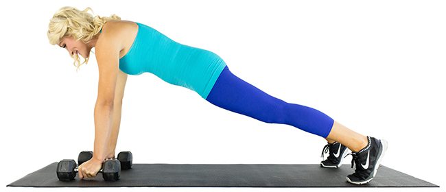 image of exercise to get rid of bra bulge