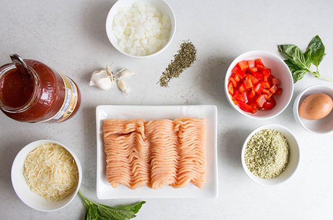 Chicken Parm Meatloaf Ingredients