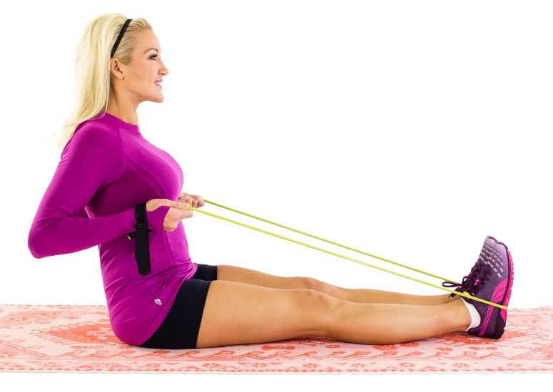 Seated Cable Rows for Moves to Banish Bra Bulge