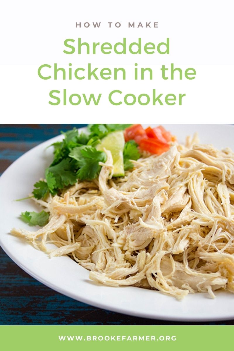 How to Make Shredded Chicken in the Slow Cooker
