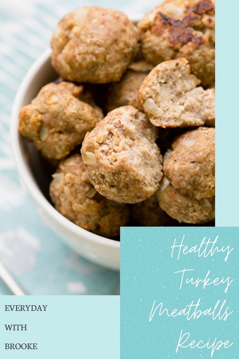 Healthy Turkey Meatballs Recipe