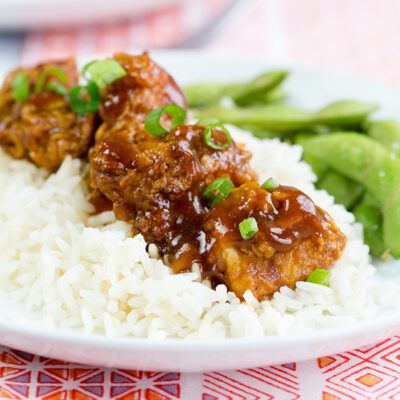 Healthy General Tsos Chicken