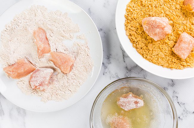 Breading Chicken