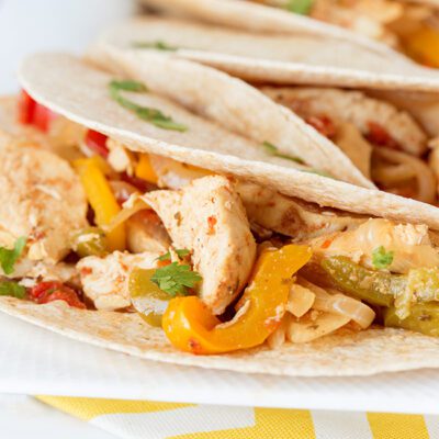 Slow Cooker Chicken Fajitas