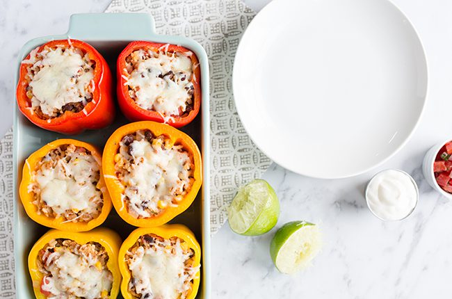 Baked Stuffed Peppers