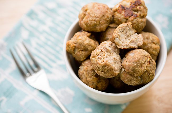 Bowl of Meatballs