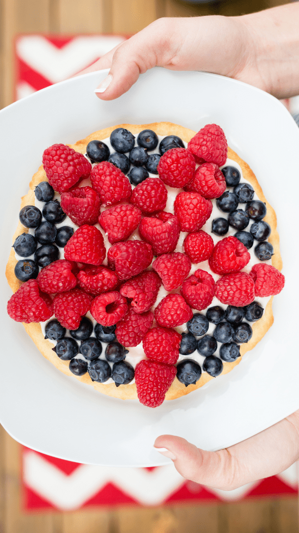 Fruit Pizza Close Up