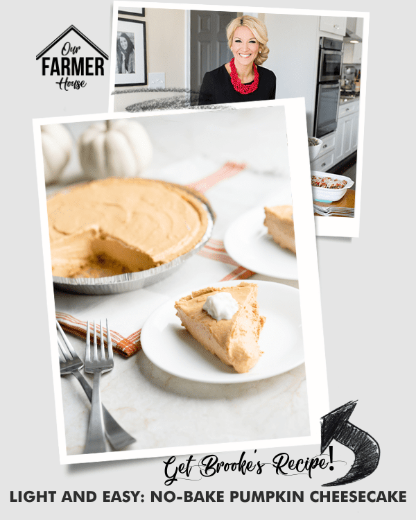 Light and Easy: No-Bake Pumpkin Cheesecake