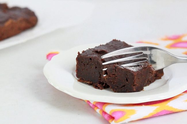 2 Ingredient Pumpkin Chocolate Brownies