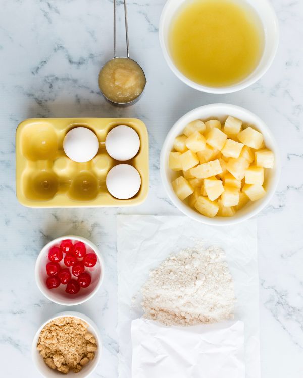 easy mini pineapple upside down cakes