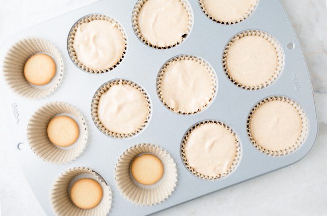 Wafer in Pumpkin Cheesecake