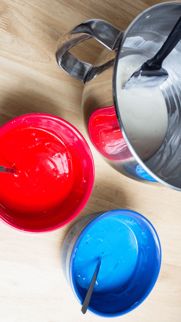 Red White and Blue Cupcakes