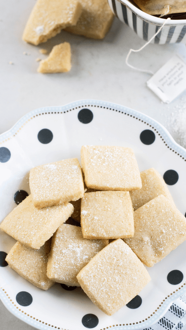 Shortbread on a Plate