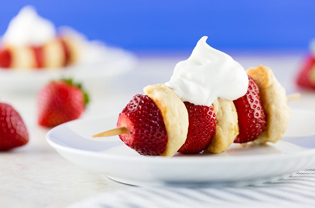 Light and Easy Strawberry Shortcake
