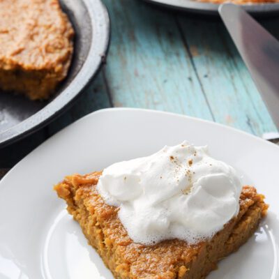 Low-Calorie Sweet Potato Pie
