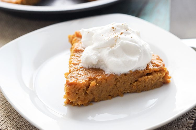 Low Calorie Sweet Potato Pie