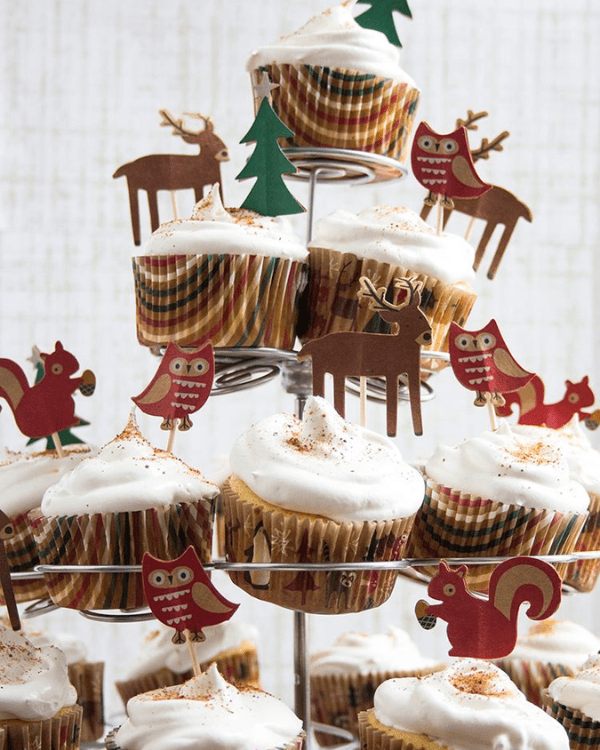 Eggnog Spiced Cupcakes