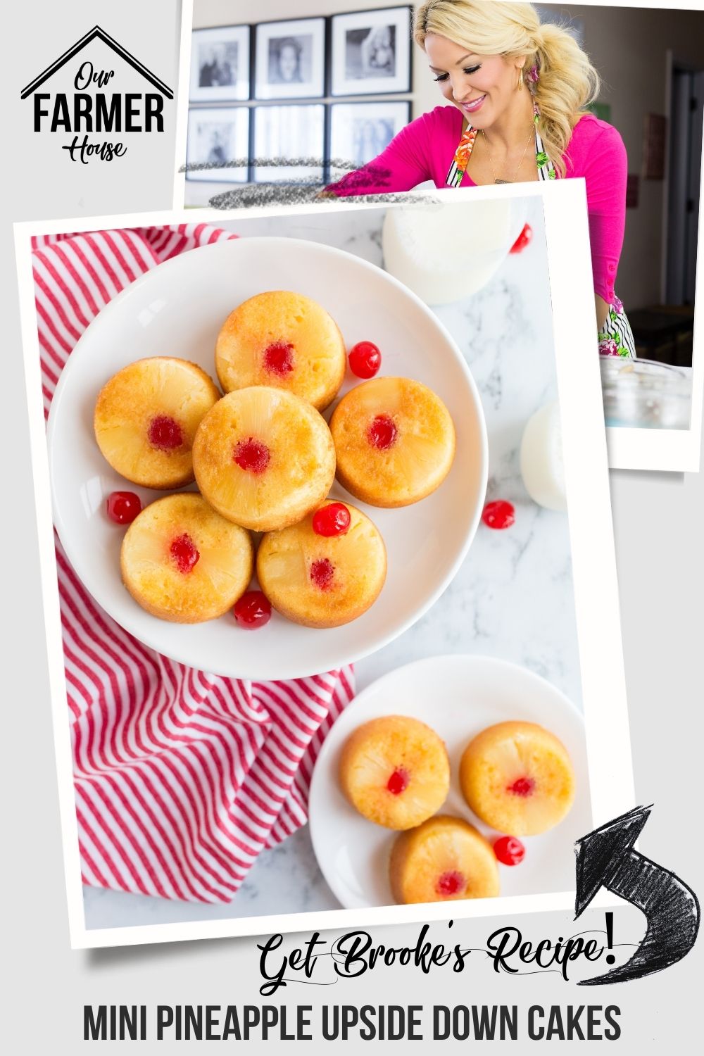 pineapple upside down cake pin