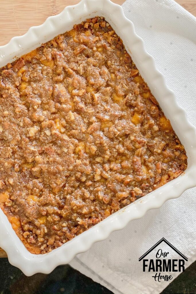 holiday sweet potato casserole