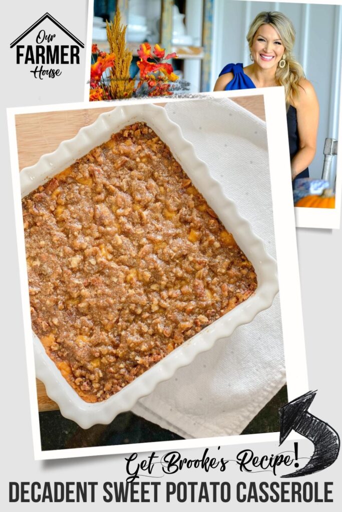 sweet potato casserole pin