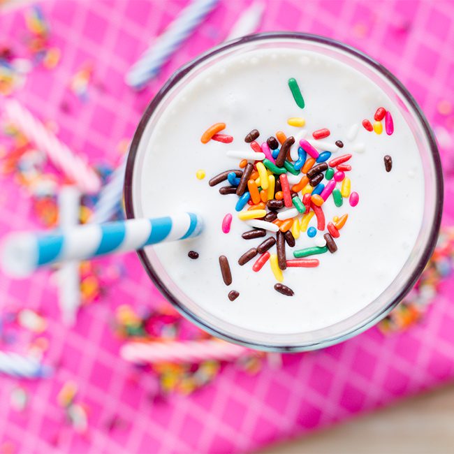 Birthday Cake Protein Shake