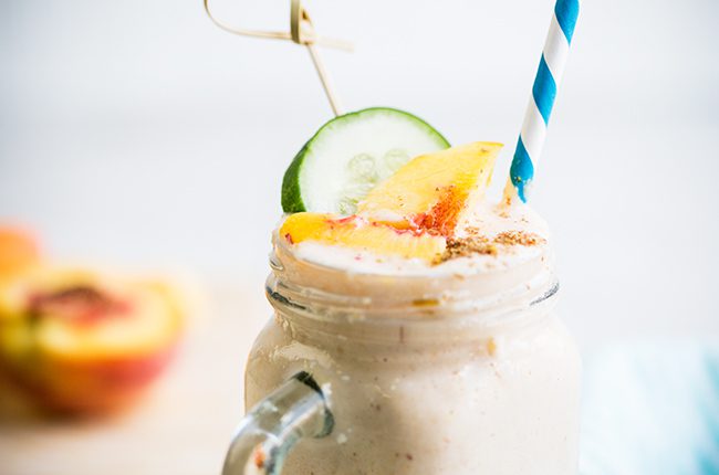 Peach Cran Smoothie