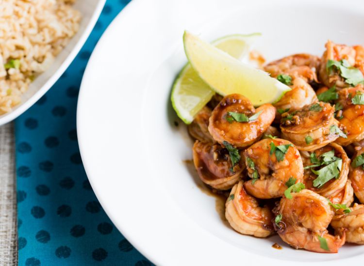 easy honey garlic shrimp