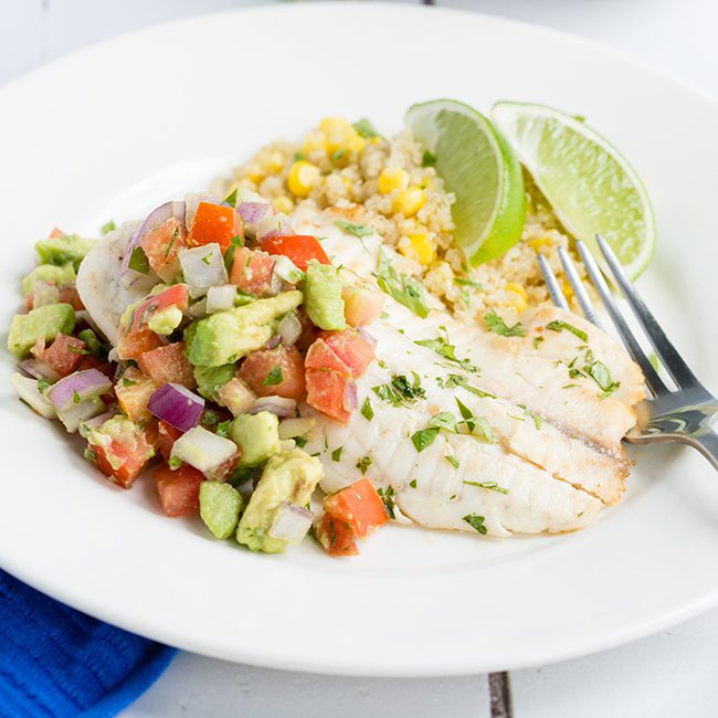 Lime Cilantro Tilapia