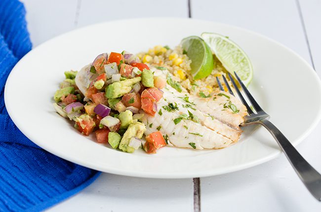 Lime Tilapia with Cilantro